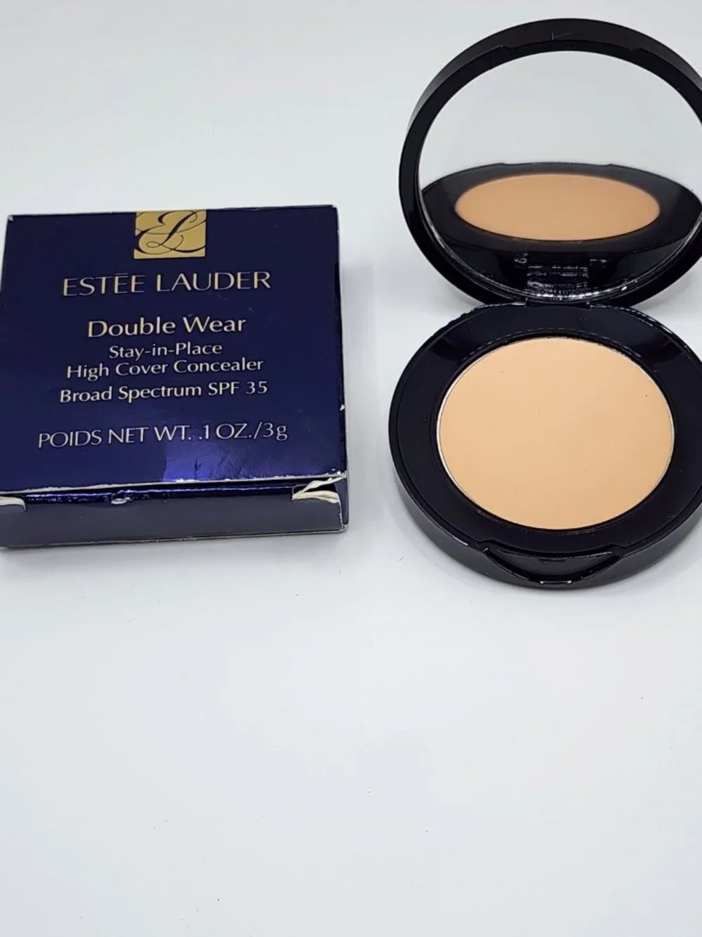 Estee Lauder Double Wear High Cover Concealer SPF 35 Extra Light Cream NIB Rare